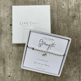 Life Charm Bracelet - ‘Strength’ in it's gift box (included)