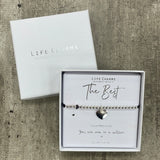Life Charm Bracelet - ‘The Best’ in it's gift box (included)