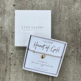 Heart Of Gold LC Bracelet in it's gift box (included)