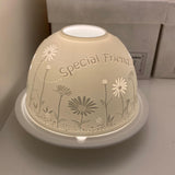Light Glow Dome T-light Holder - 'Special Friend' LD90139