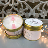 Lily Flame Scented Tin Candle - Fairy Dust