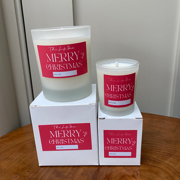 Spiced Orange 'Merry Christmas' Candle