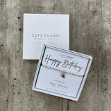 Happy Birthday LC Bracelet in it's gift box (included)