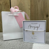 Amazing! Life Charm Bracelet in it's gift box (included) with matching Life Charm Gift Bag (sold separately for £2)