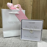 Life Charm Bracelet - ‘Mum in a Million’ with matching Life Charms Gift Bag (sold separately for £2)