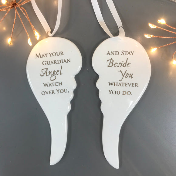 Quotable Guardian Angel Wings - 2 Quotes