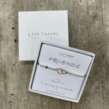 FRIENDS Life Charm Bracelet in it's gift box (included)