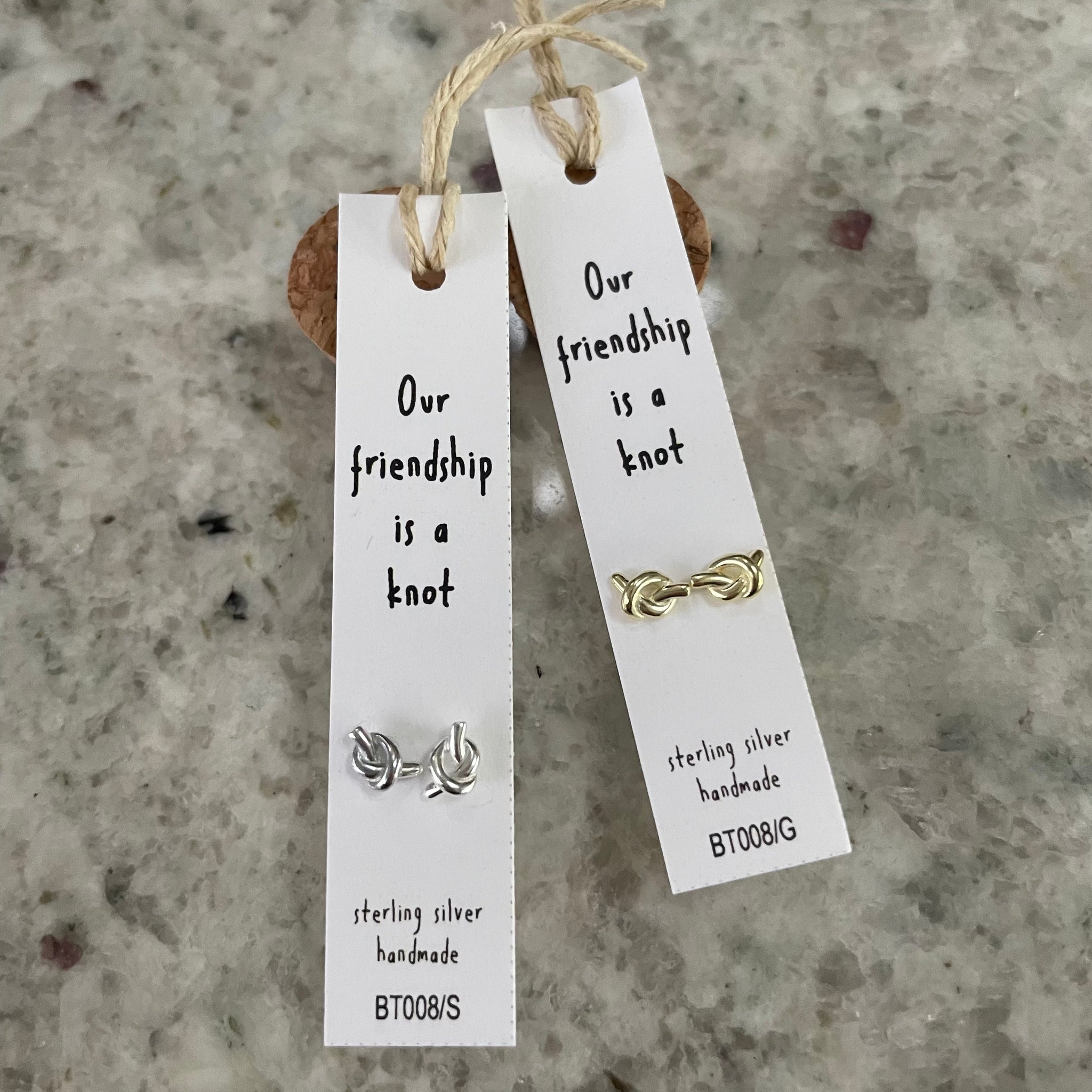 Knot friendship earrings discount