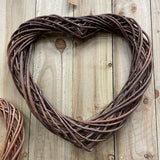 Unpeeled Willow Heart - 2 sizes