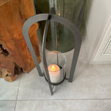 Metal Arch Candle Holder