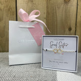 Life Charm Bracelet - ‘Soul Sister’ in it's gift box (included) with matching Life Charms Gift Bag (Sold separately for £2)