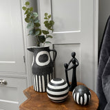 Doodles Black & White Spotted Pitcher