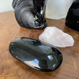 Crystal Gold Sheen Obsidian Pebble