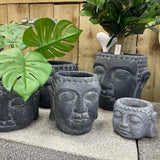 Buddha Black Plant Pot | 2 Sizes