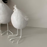 Round White Rooster | 2 sizes