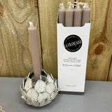 Bougie La Française Tapered Candle - Taupe