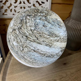 Glass Sphere Hand Blown Lamp Sand & Sea - 2 sizes