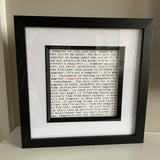 Photo Frame For Wise Words Card - Grey