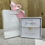 Bee-utiful Life Charms Bracelet in it's gift box (included) with matching Life Charms Gift Bag (sold separately for £2)