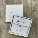Life Charm Bracelet - ‘My Carer’ in it's gift box (included)