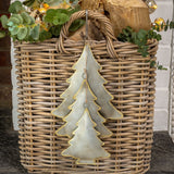 Retreat-Christmas Galvanised Christmas Tree Hanging Decorations Available in 3 sizes 23AW49